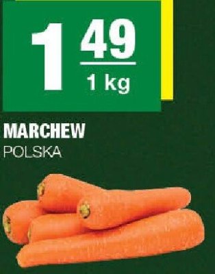 Marchew Polska promocja w SPAR