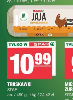 Truskawki SPAR promocja w SPAR