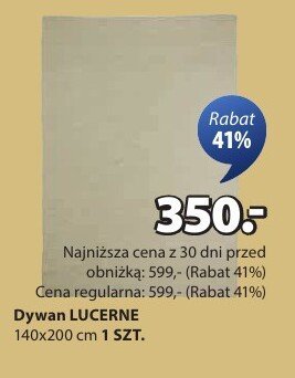 Dywan LUCERNE promocja w Jysk