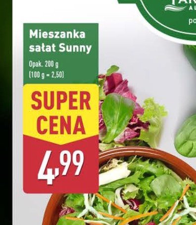 Mix sałatkowy sunny Fit & easy promocja w Aldi