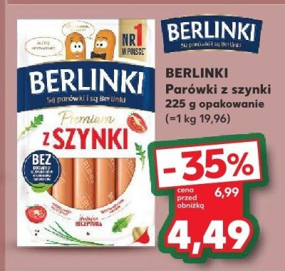 Parówki z szynki promocja w Kaufland