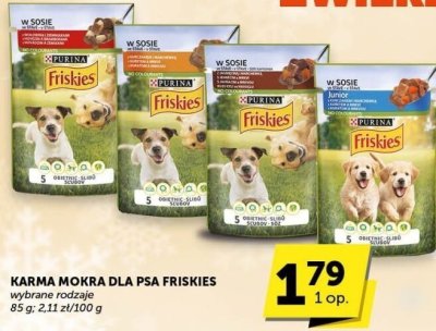 Karma mokra dla psa Friskies promocja w Euro Sklep