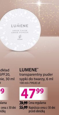 Puder Lumene transparentny puder do twarzy, 6 ml promocja w Hebe