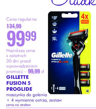 Maszynka do golenia flexball  + 4 wkłady Gillette fusion 5 proglide promocja