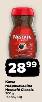 Kawa rozpuszczalna Classic promocja w Netto