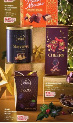 Praliny likworowe Mieszko whisky brandy promocja w Makro