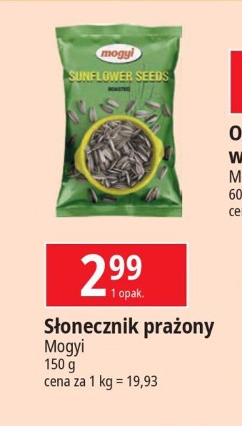 Słonecznik prażony Mogyi promocja