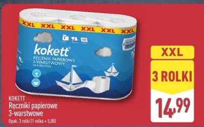 Ręczniki papierowe 3-warstwowe XXL promocja w Aldi