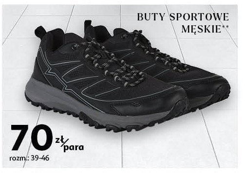 Buty sportowe męskie 39-46 Auchan inextenso promocja