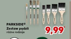 Zestaw pędzli Parkside promocja w Kaufland