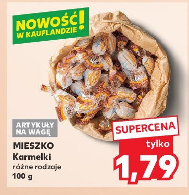 Cukierki karmelki Mieszko promocja w Kaufland