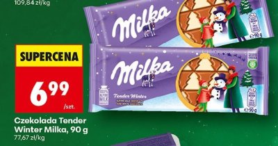 Czekolada Tender Winter, 90 g promocja w Biedronka