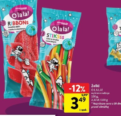 Żelki promocja w Intermarche