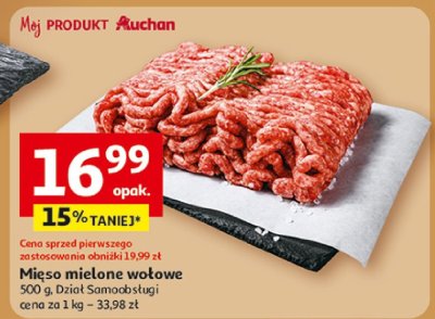 Mi臋so mielone wo艂owe promocja w Auchan