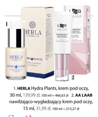 Krem nawilżająco-wygładzający krem pod oczy AA LAAB promocja w Hebe