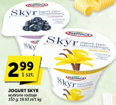 Jogurt Skyr promocja w Euro Sklep