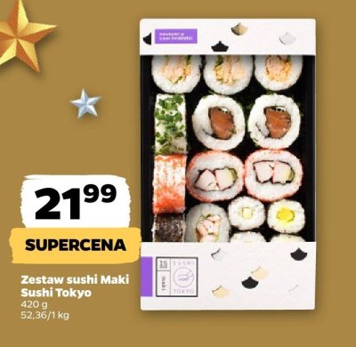 Zestaw sushi Maki Sushi Tokyo promocja w Netto