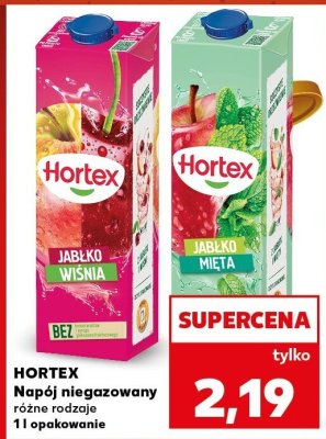 Napój niegazowany jabłko mięta promocja w Kaufland