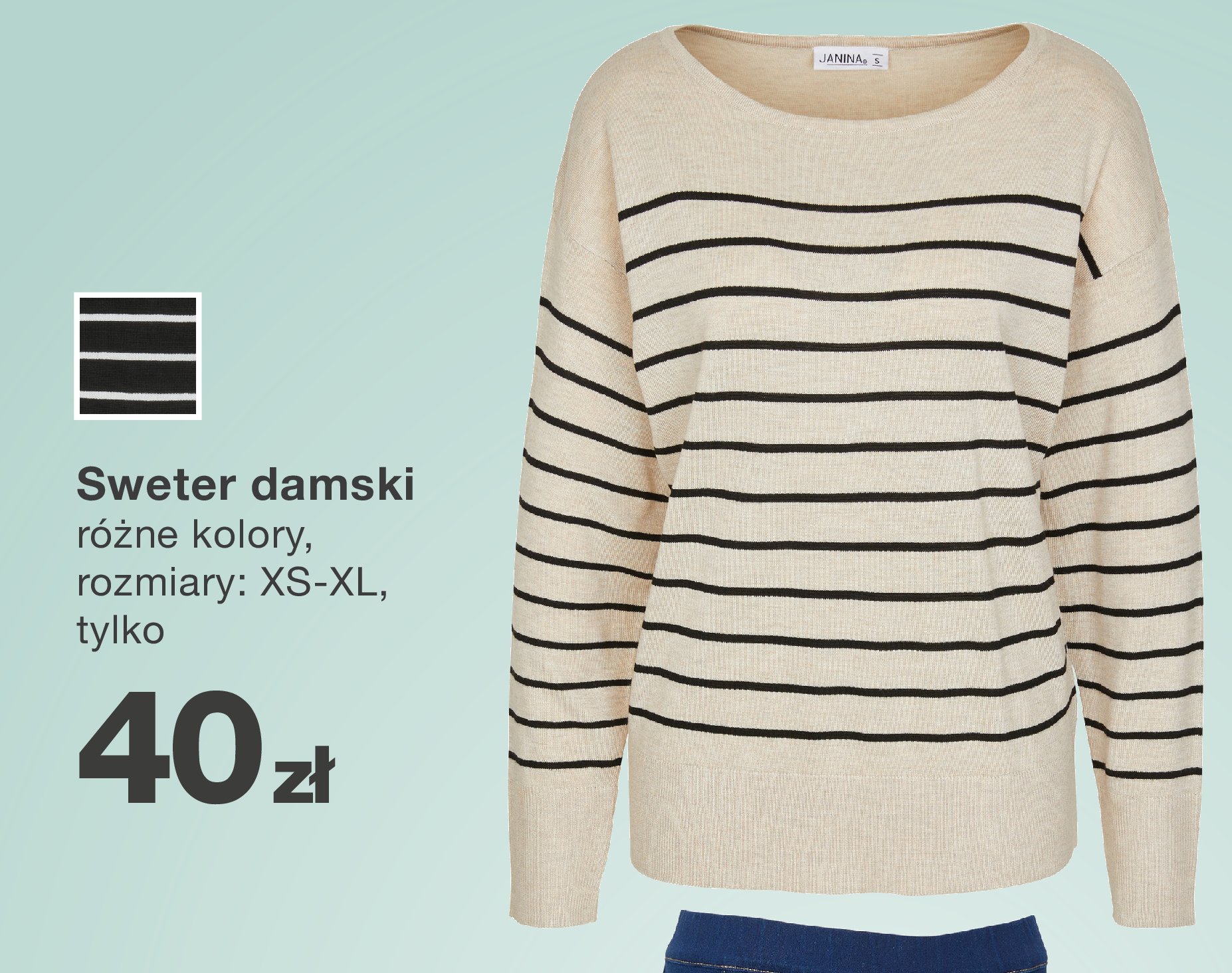 Sweter damski rozm. xs-xl promocja