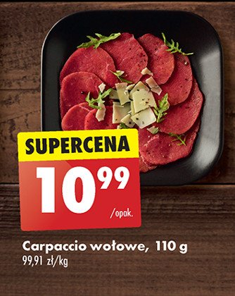 Carpaccio wołowe promocja