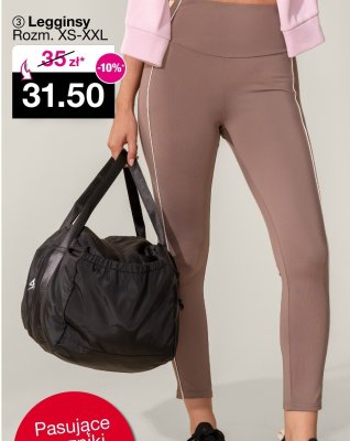 Legginsy Rozm. XS-XXL promocja w Woolworth