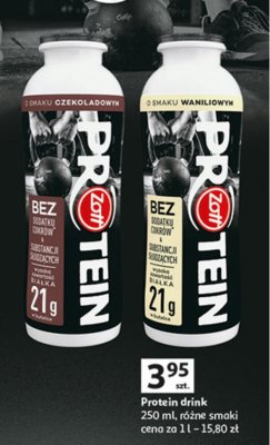 Protein drink różne smaki promocja w Auchan