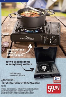 Kuchenka gazowa ADVENTURIDGE promocja