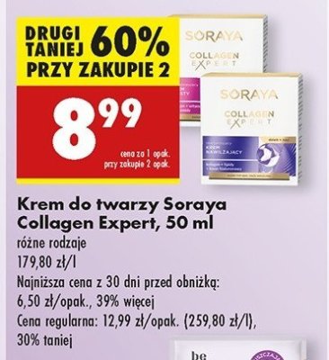 Krem do twarzy nawil偶ajacy Soraya collagen expert promocja