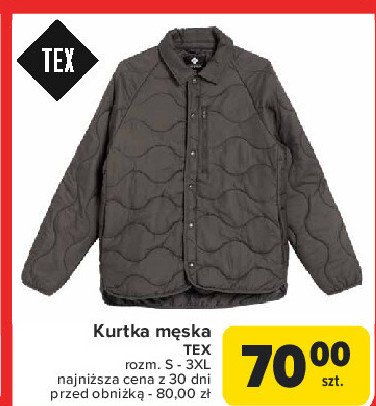 Kurtka męska s-3xl Tex promocja