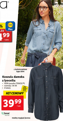 Koszula damska z lyocellu 34-44 promocja
