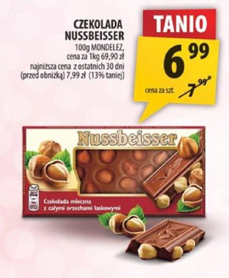 Czekolada Nussbeisser promocja w Arhelan