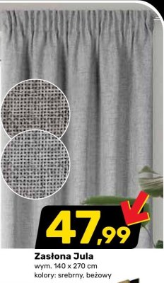 Zasłona Jula promocja w Bricomarche