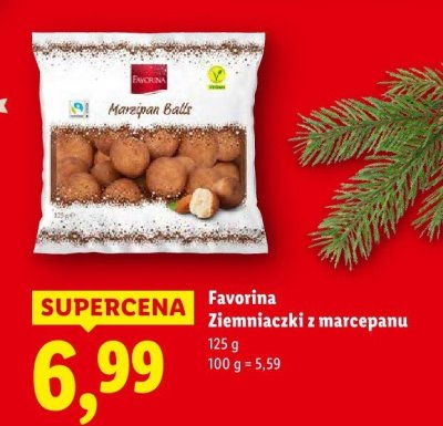 Favorina Ziemniaczki z marcepanu promocja w Lidl