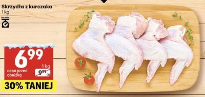 Skrzydła z kurczaka promocja w Delikatesy Centrum