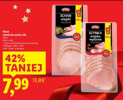 Schab wiejski premium XXL promocja w Lidl