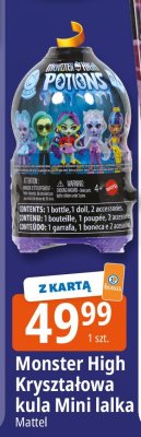 Monster High Kryształowa kula Mini lalka Mattel promocja w Leclerc
