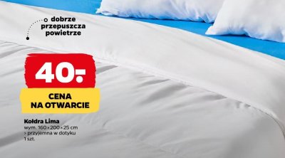 Kołdra Lima wym. 160×200 cm promocja w Netto
