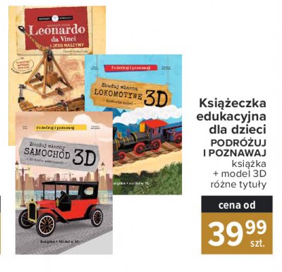 Leonardo da vinci i jego maszyny promocja