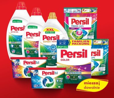 Kapsułki do prania, różne rodzaje promocja w Biedronka