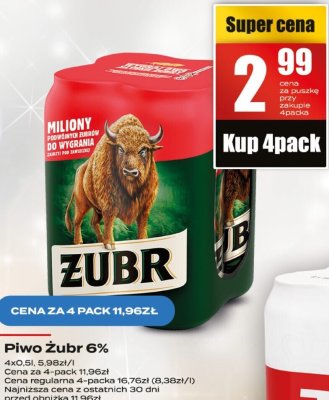 Piwo promocja w Supeco