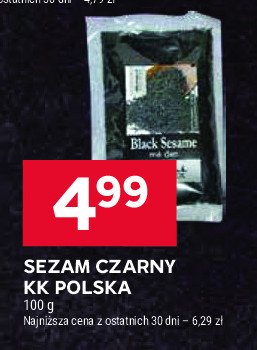 Sezam czarny KK POLSKA promocja w Stokrotka