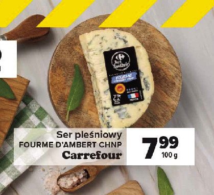 Ser fourme d'ambert chnp Carrefour targ świeżości promocja