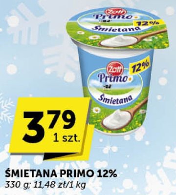 Śmietana Primo 12% promocja w ABC