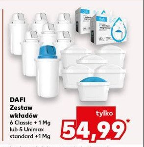Wk艂ady filtruj膮ce unimax + filtr magnezowy Dafi promocja