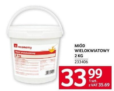Miód wielokwiatowy 2 KG economy promocja w Selgros
