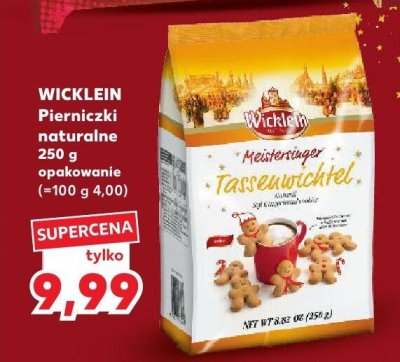 Pierniczki naturalne Wicklein 250g  promocja w Kaufland