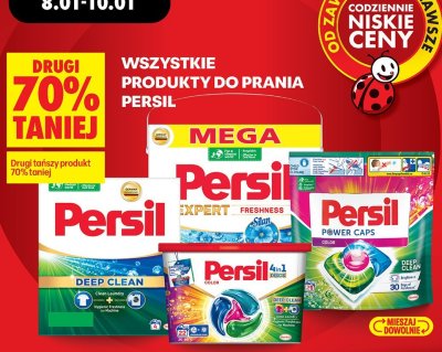 Proszek do prania wszystkie rodzaje promocja w Biedronka