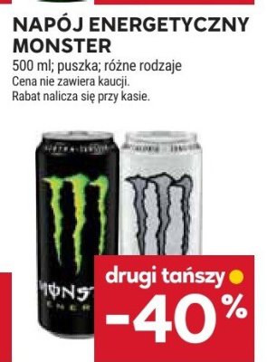 Napój energetyczny  promocja w Stokrotka
