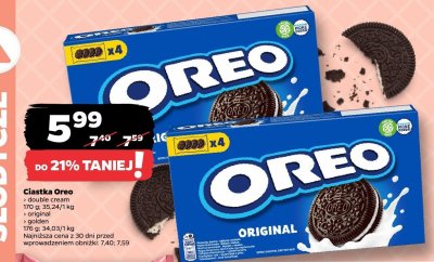Ciastka Oreo promocja w Netto
