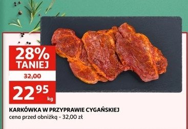 Karkówka bez kości w przyprawie cygańskiej na grill promocja w Chata Polska